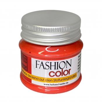 Fashion Color - Textilfarbe in Rot - 50ml